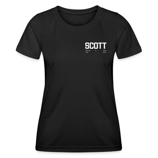 Team Scott Tränings T-shirt dam - svart