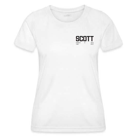 Team Scott Tränings T-shirt dam - vit