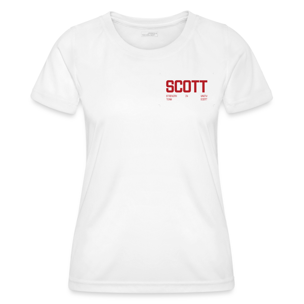 Team Scott Tränings T-shirt dam - vit