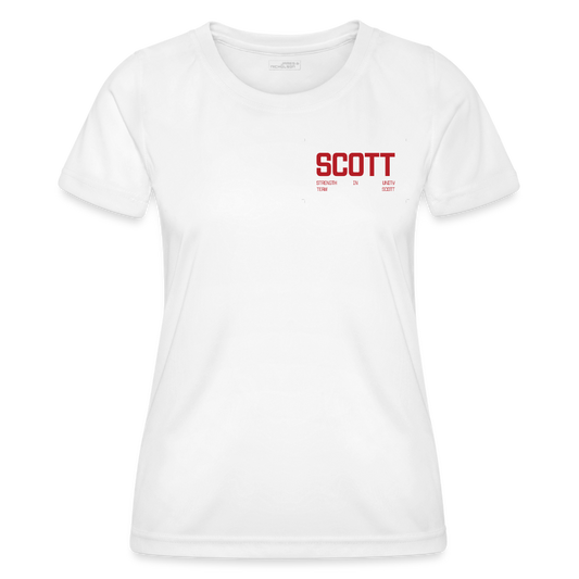 Team Scott Tränings T-shirt dam - vit