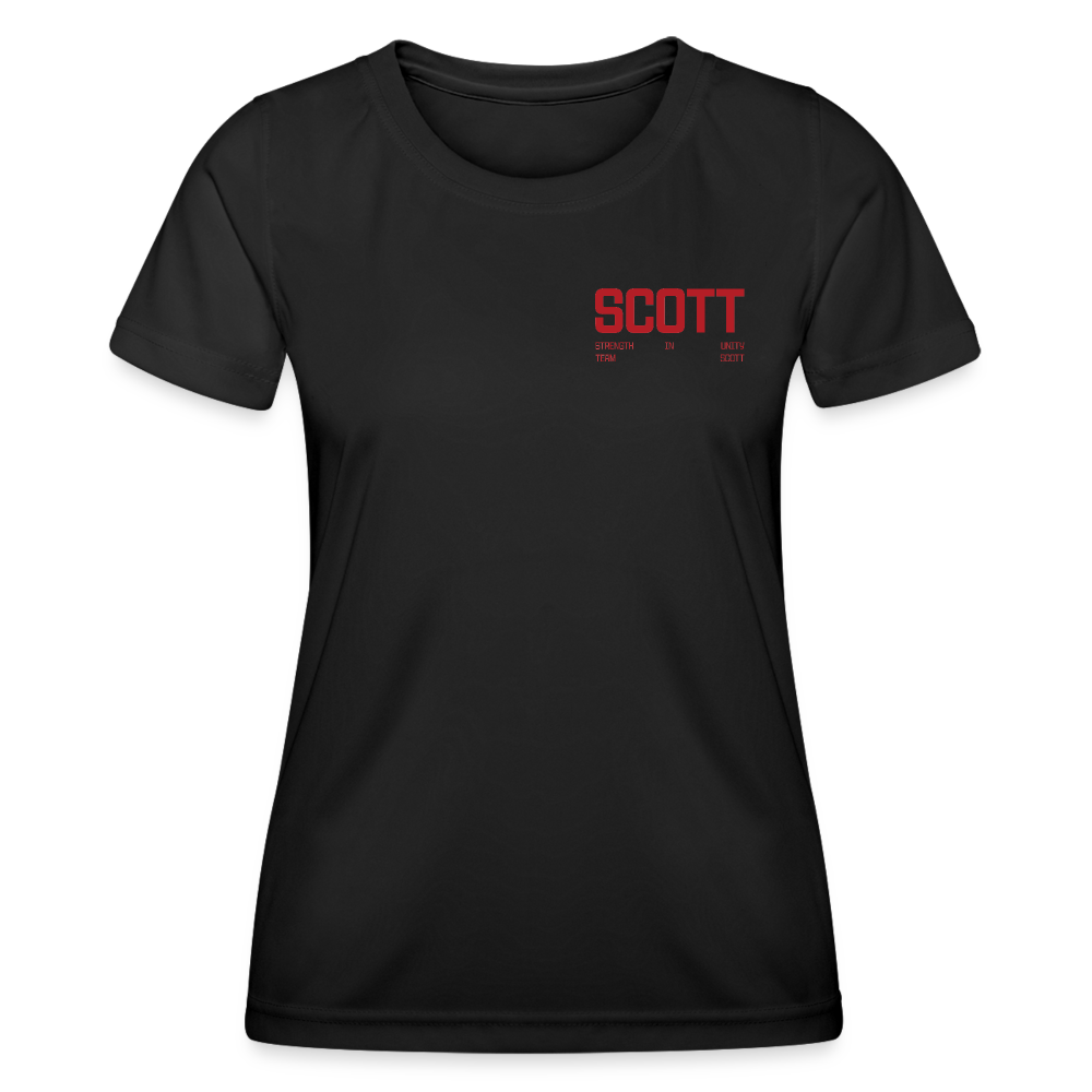 Team Scott Tränings T-shirt dam - svart