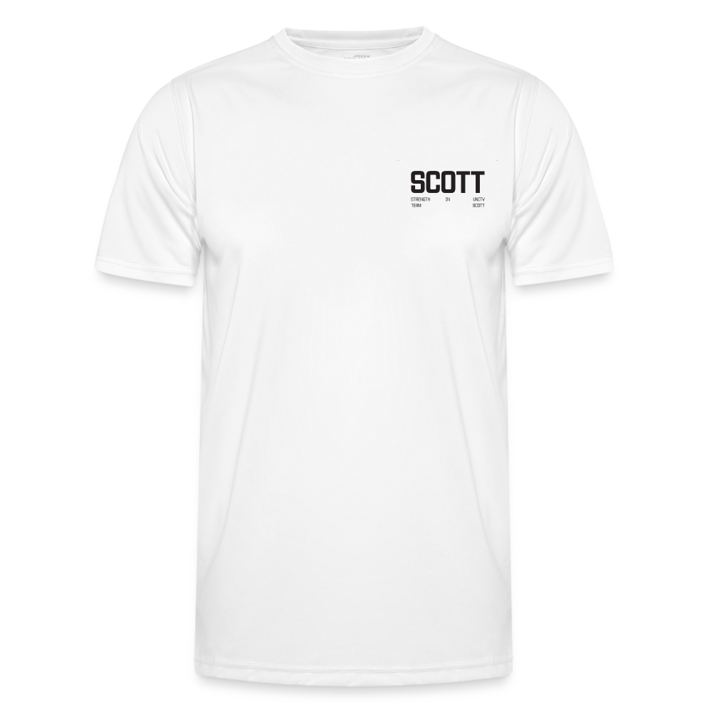 Team Scott Tränings T-shirt herr - vit